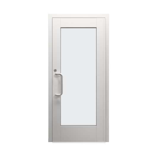 USBP USAD 1000 Door - Single Lite, Clear Anodized.jpg-6