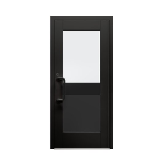 USBP USAD 1000 Door, Half Lite, Dark Anodized.jpg-5